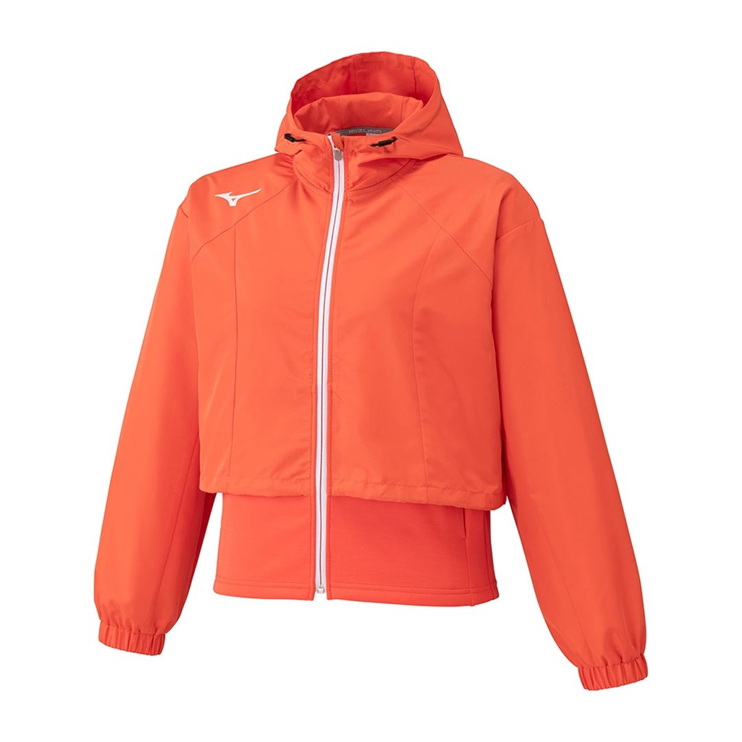 ハイブリッドフーディジャケット サンストーンオレンジ XL
