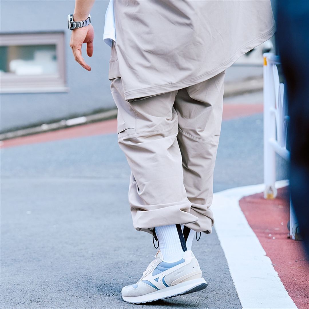 ルーズフィットロングパンツ ヴィンテージカーキ S
