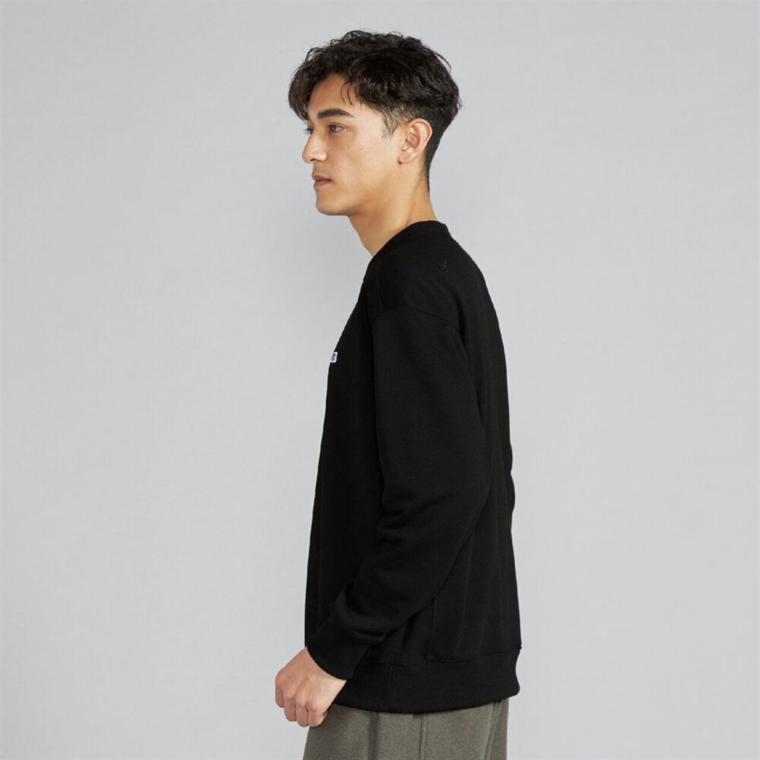 【ミズノ直営限定】モノグラムMポリエステルスパントレーナー ブラック XL