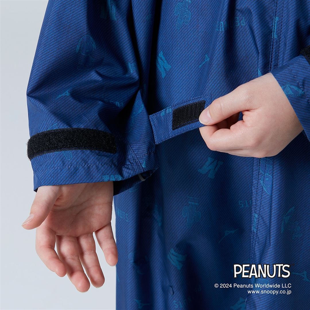 【PEANUTS】Compactウォーターリパレントコート ダークブルー JF