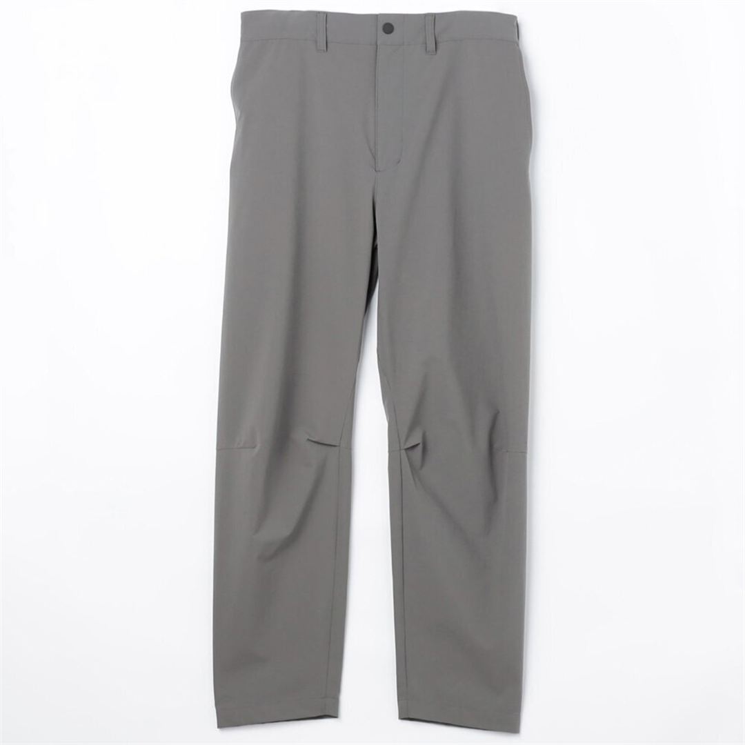 MIZUNO BUDDYストレッチ撥水テーパードパンツ チャコール S