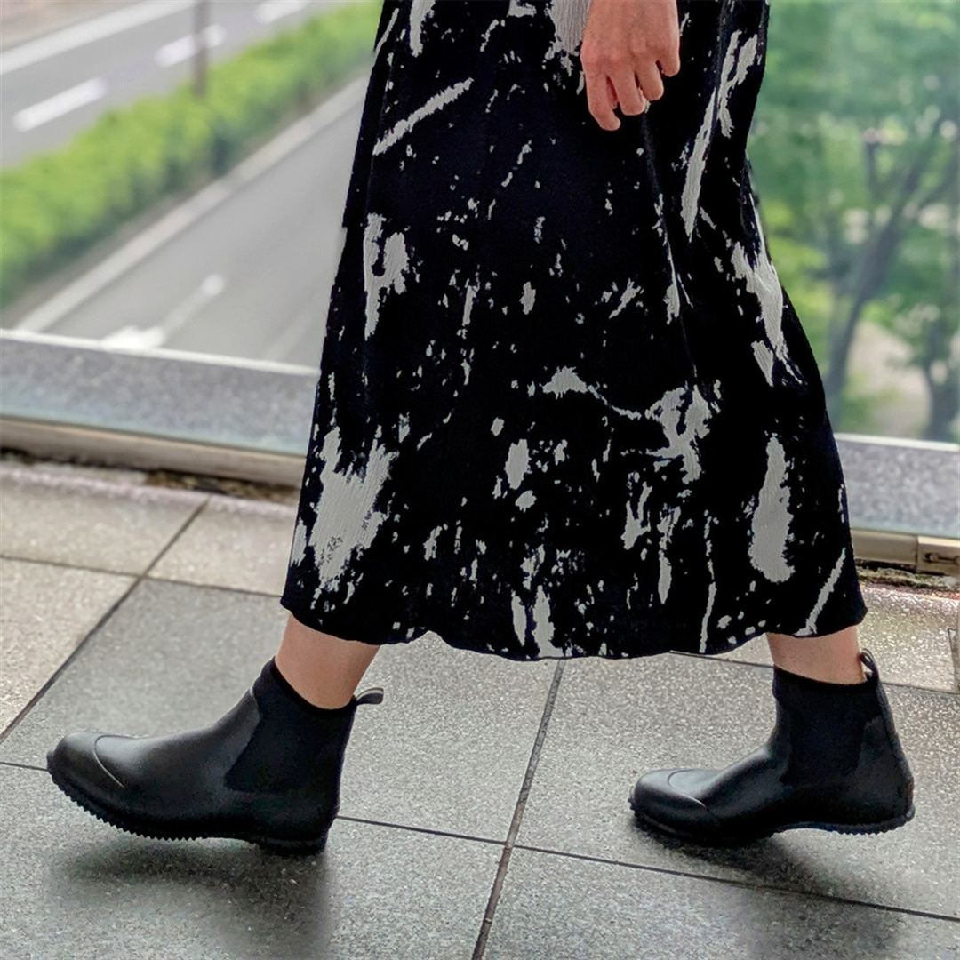 RAIN SHOES ブラック S