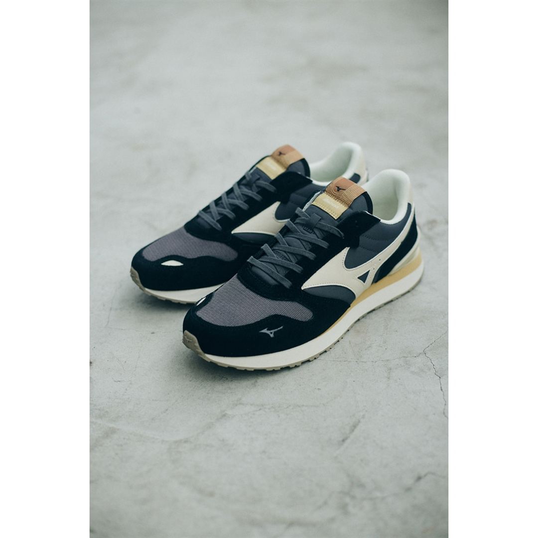 MIZUNO RB87 ダークグレー×オフホワイト×ブラック 23.0