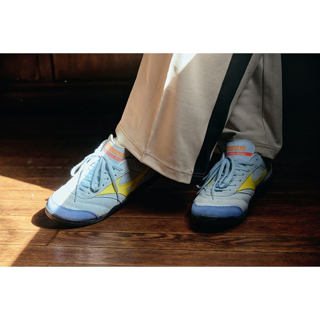 MORELIA LS ライトブルー×イエロー 30.0