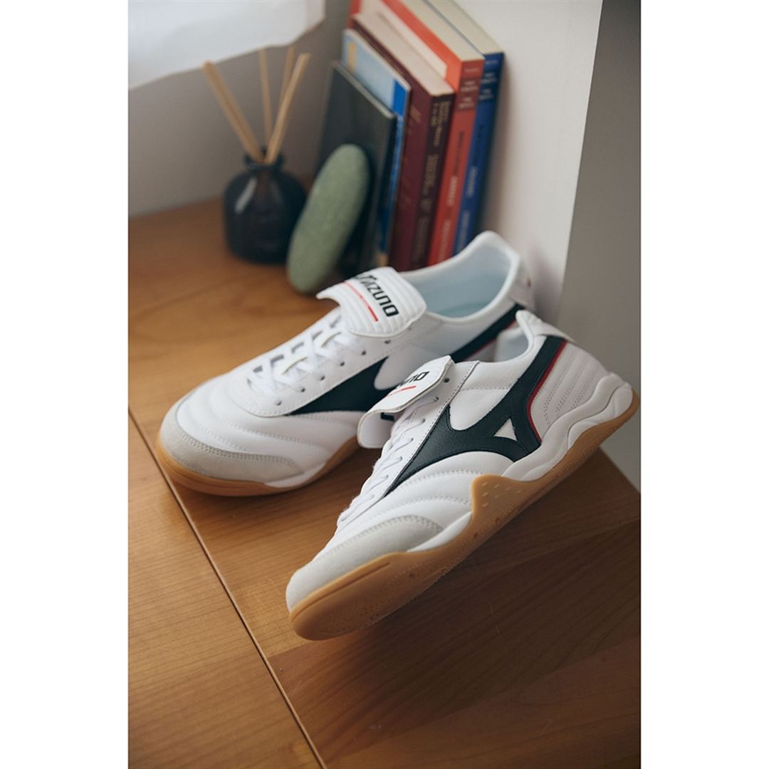 MORELIA LS ホワイト×ブラック×レッド 29.5