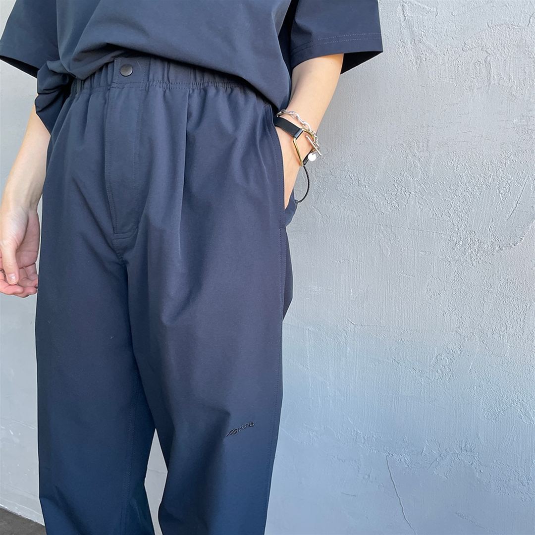 【JEANS FACTORY】ウォーターリパレントストレッチウーブンパンツ ネイビー XL