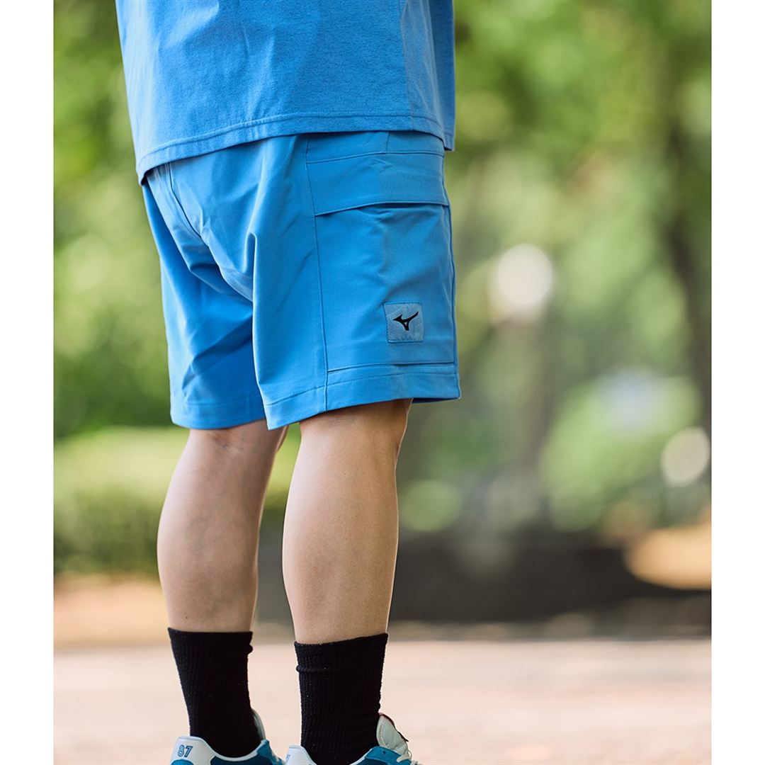 ルーズフィットショートパンツ パリジャンブルー XL