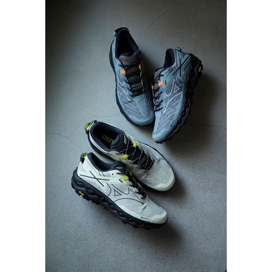 WAVE MUJIN LS GTX(ゴアテックス／防水) レモンイエロー×グレー×ライムイエロー 29.5