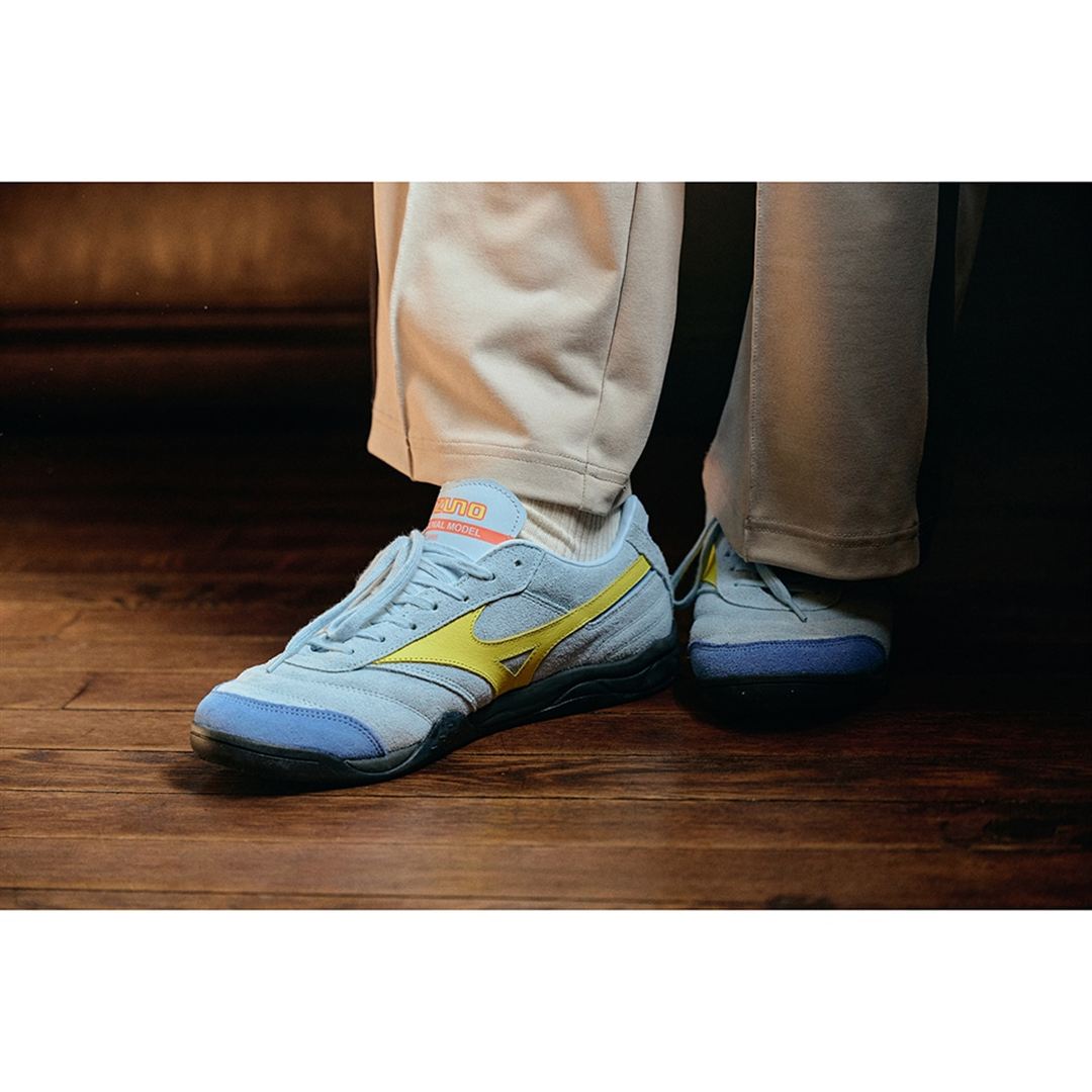 MORELIA LS ライトブルー×イエロー 30.0