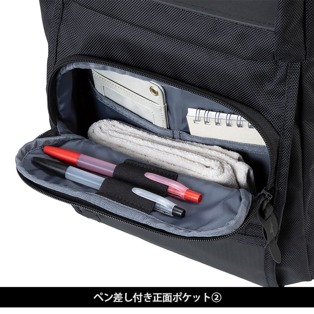 【ミズノ公式オンライン限定】ワークバックパック25L ブラック