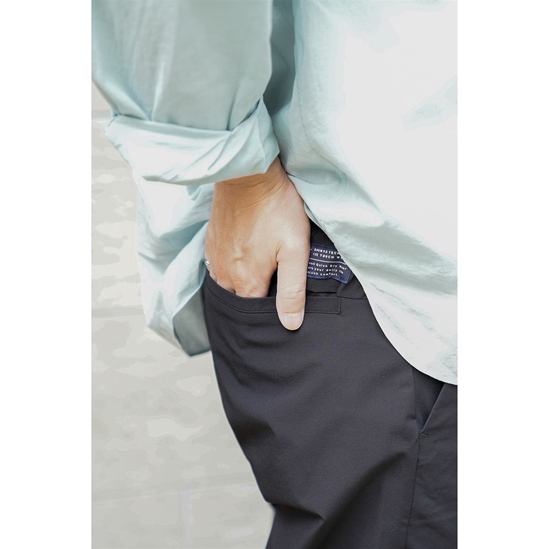 【ミズノ直営限定／接触冷感】アイスタッチパンツ ブラック S