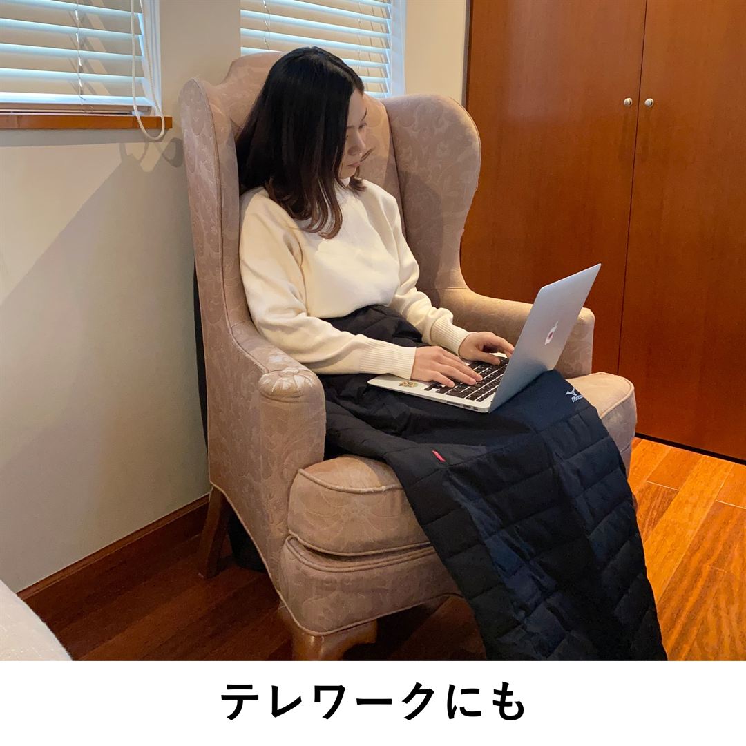 【吸湿発熱／保温素材】ブレスサーモテックフィルウォーマー クルミーノ ブラック