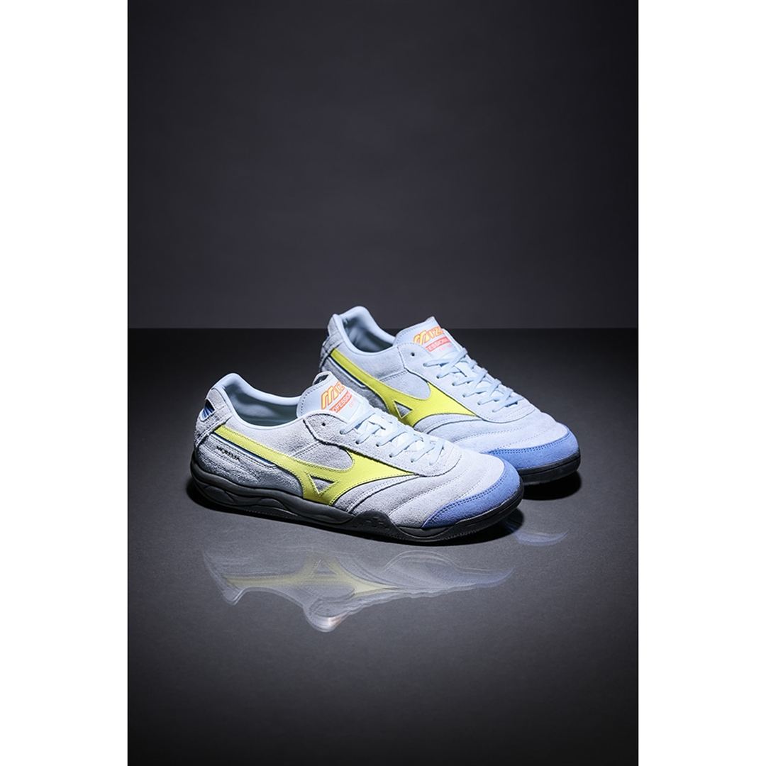 MORELIA LS ライトブルー×イエロー 30.0
