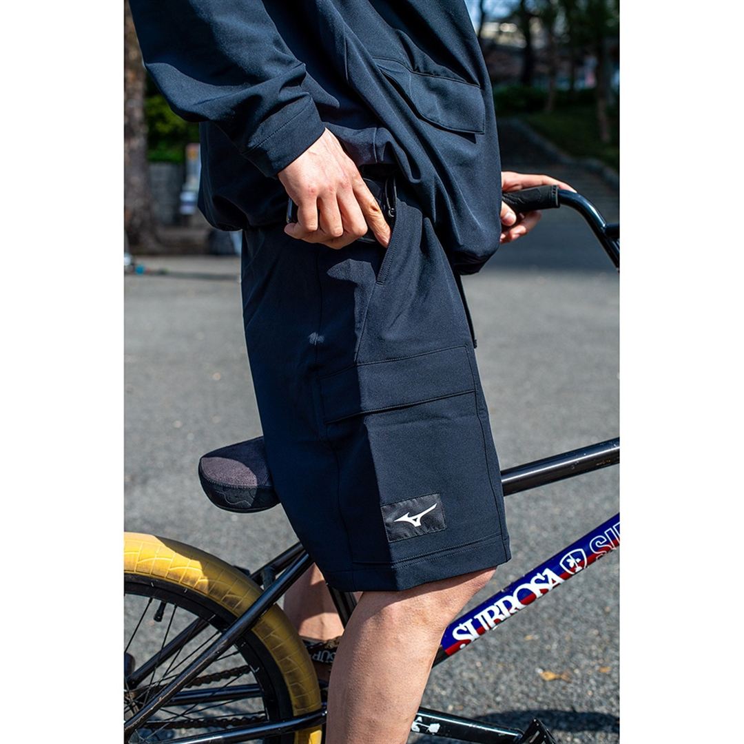 ルーズフィットショートパンツ ブラック XL