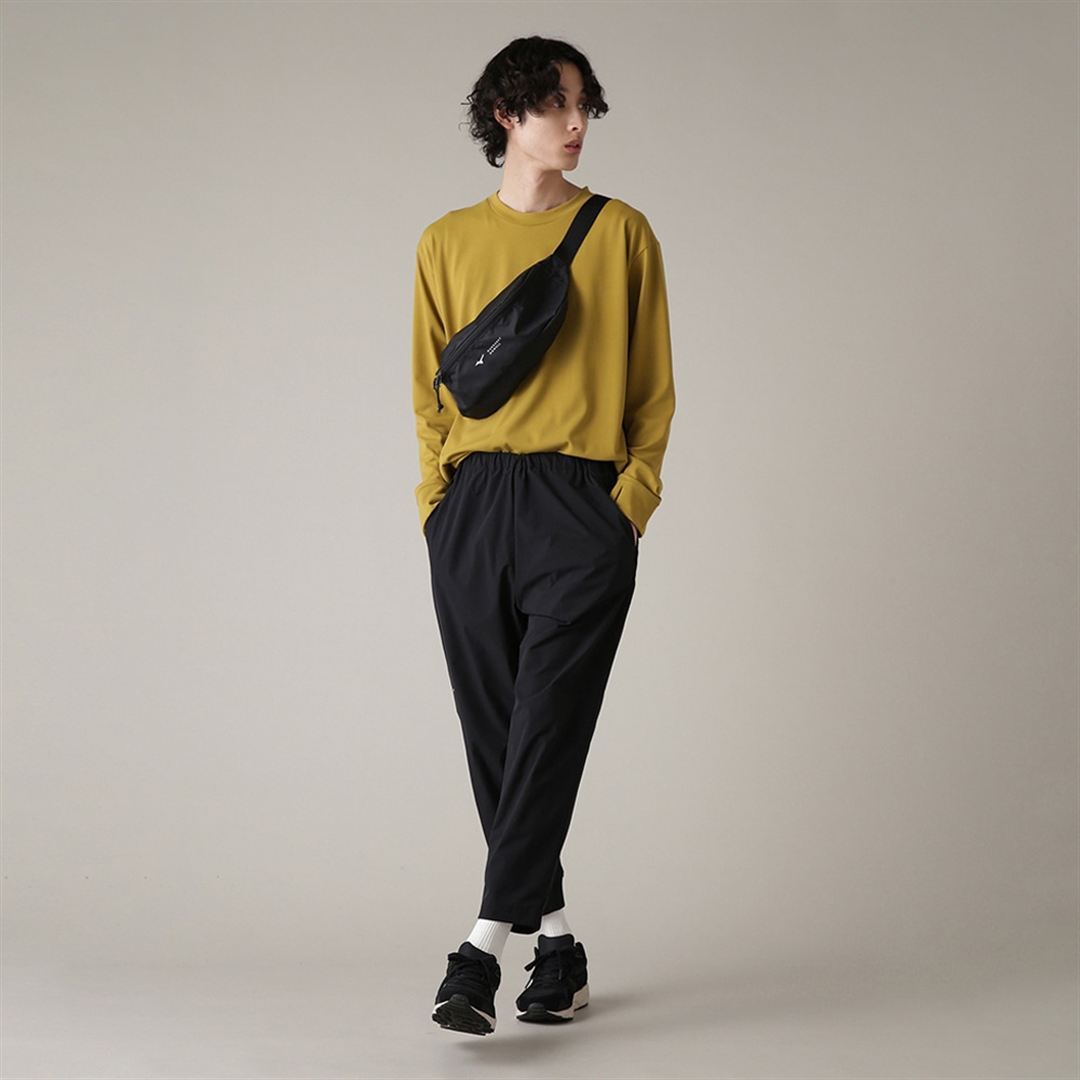 【MARGARET HOWELL】ウエストバッグ ブラック
