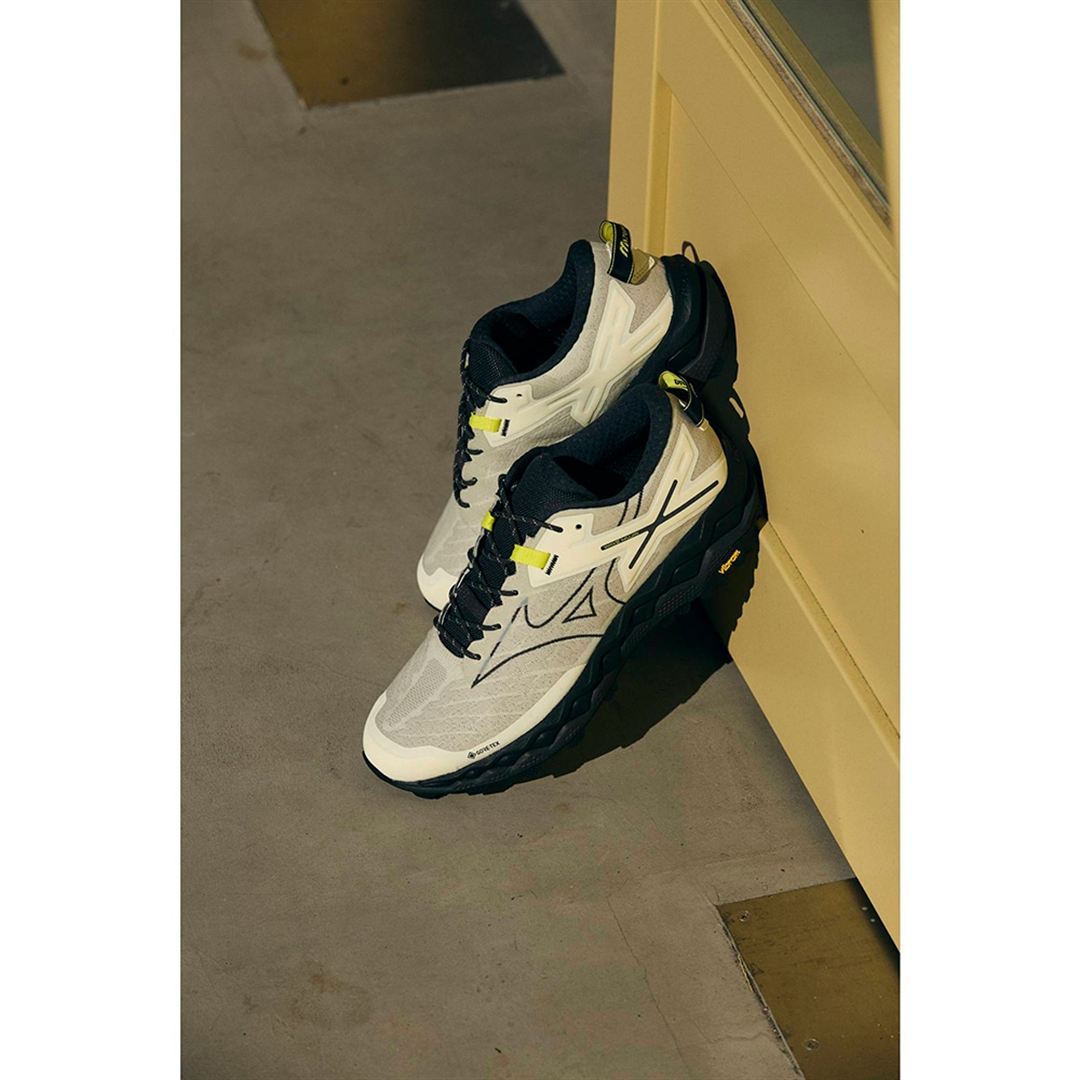 WAVE MUJIN LS GTX(ゴアテックス／防水) レモンイエロー×グレー×ライムイエロー 29.5
