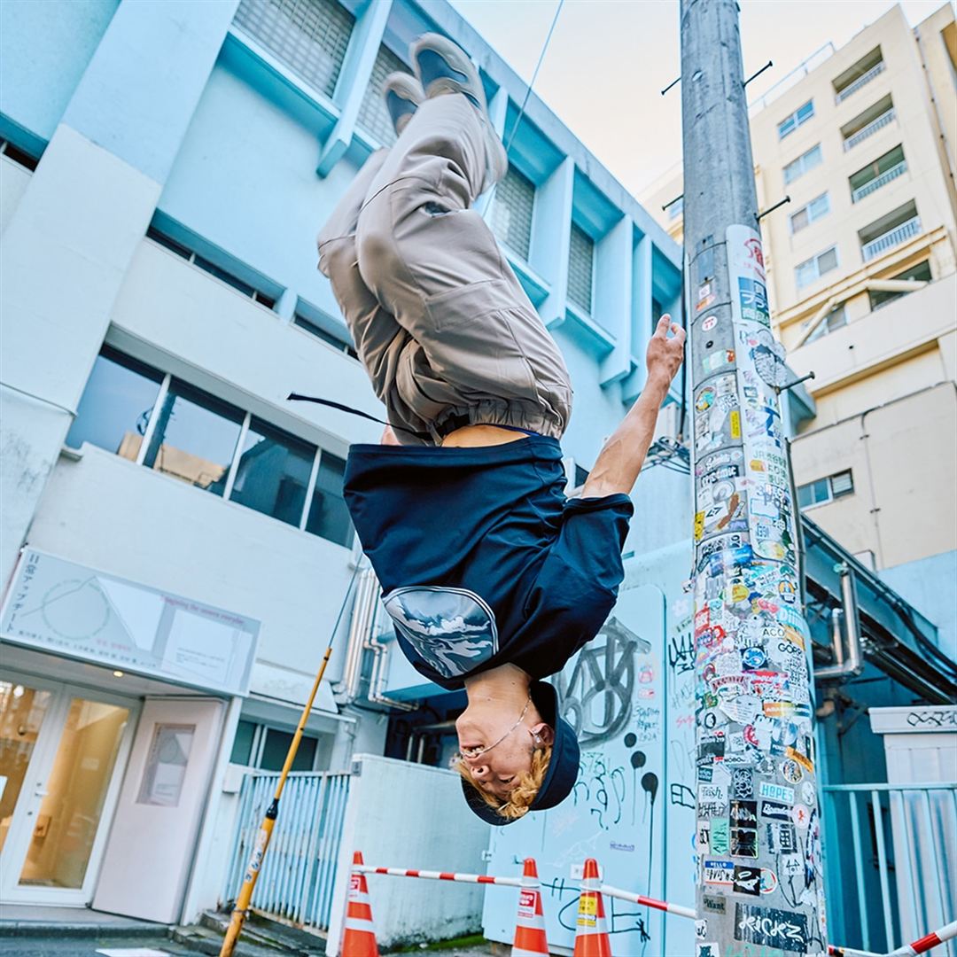 ルーズフィットロングパンツ ヴィンテージカーキ S