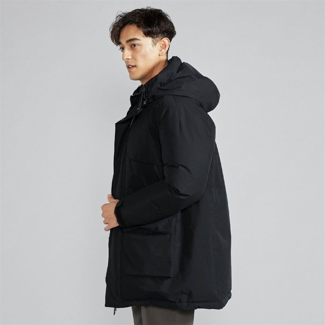 【吸湿発熱】WINDSTOPPER イエローナイフダウンジャケット ブラック 2XL