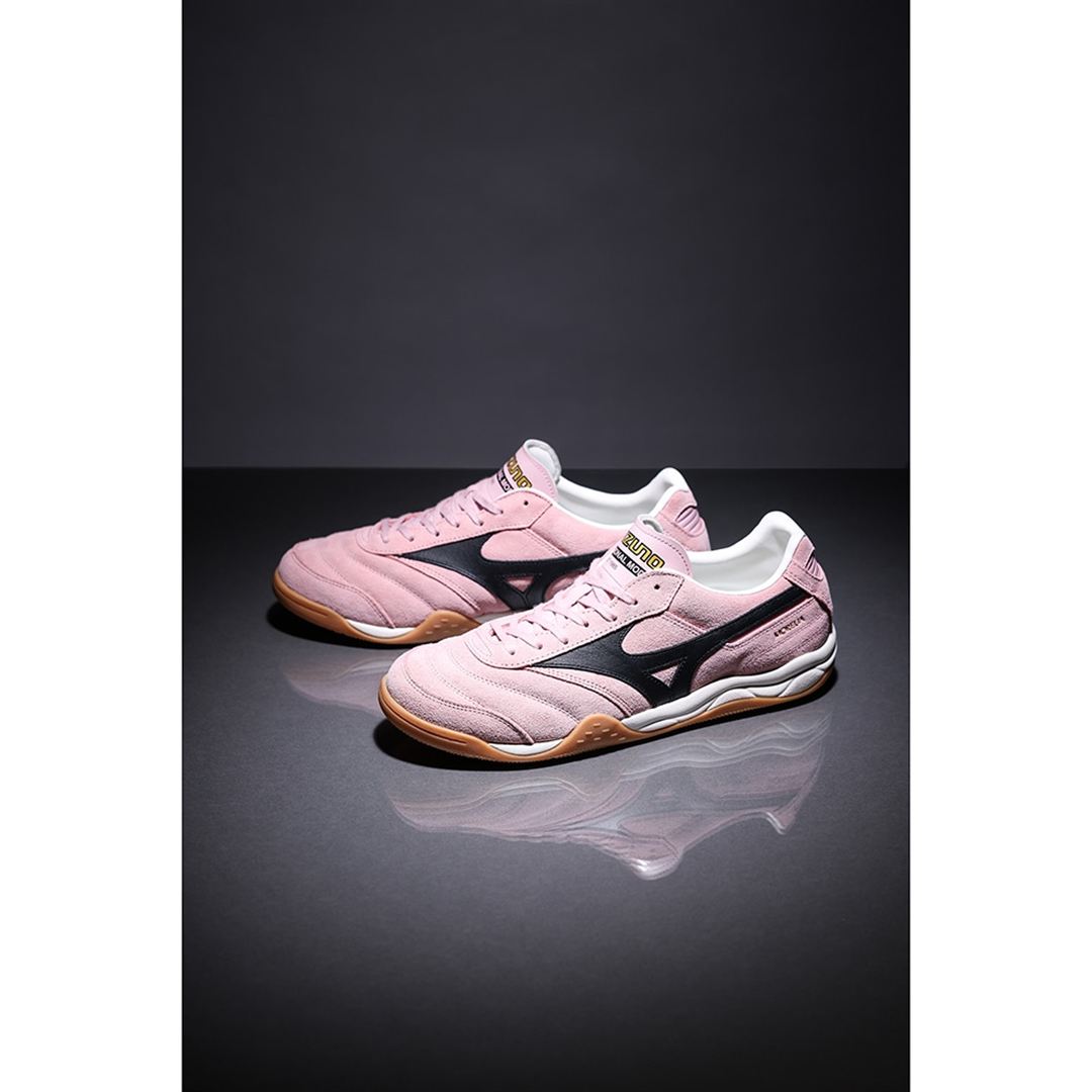 MORELIA LS サーモンピンク×ブラック 30.0