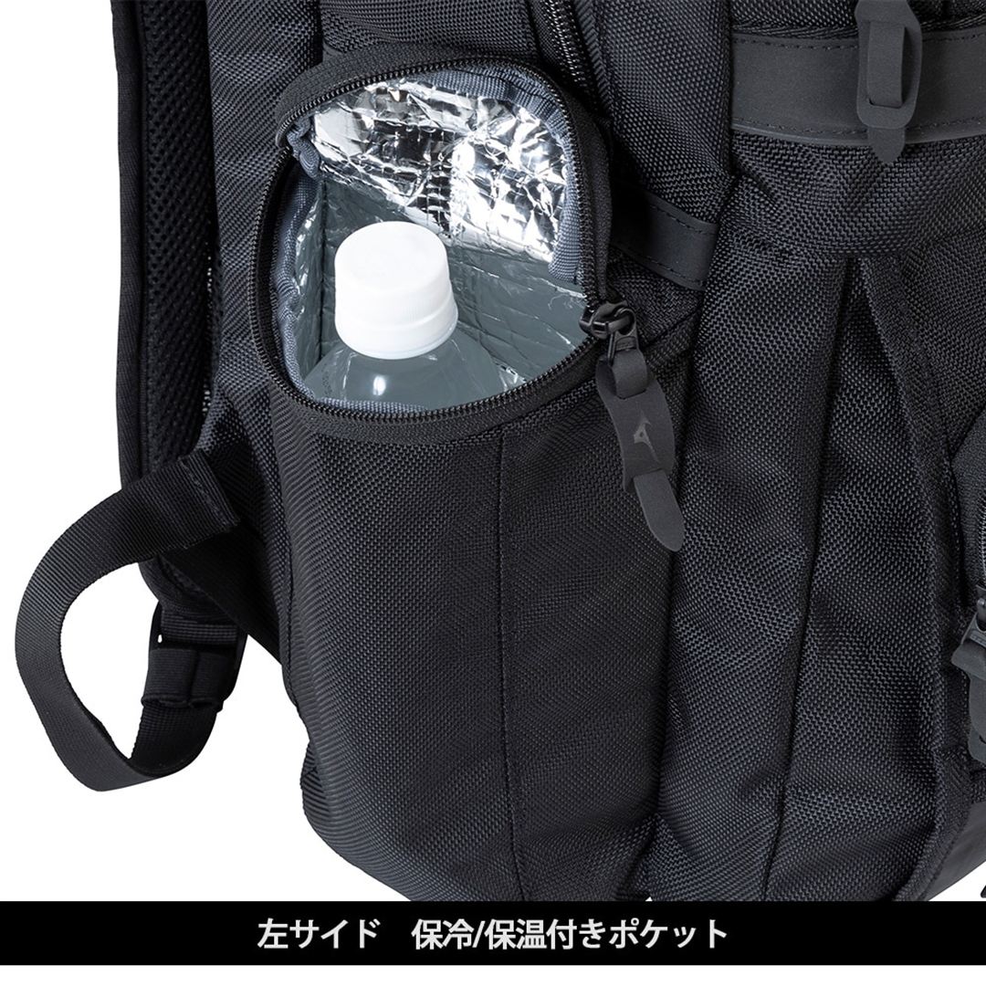 【ミズノ公式オンライン限定】ワークバックパック25L ブラック