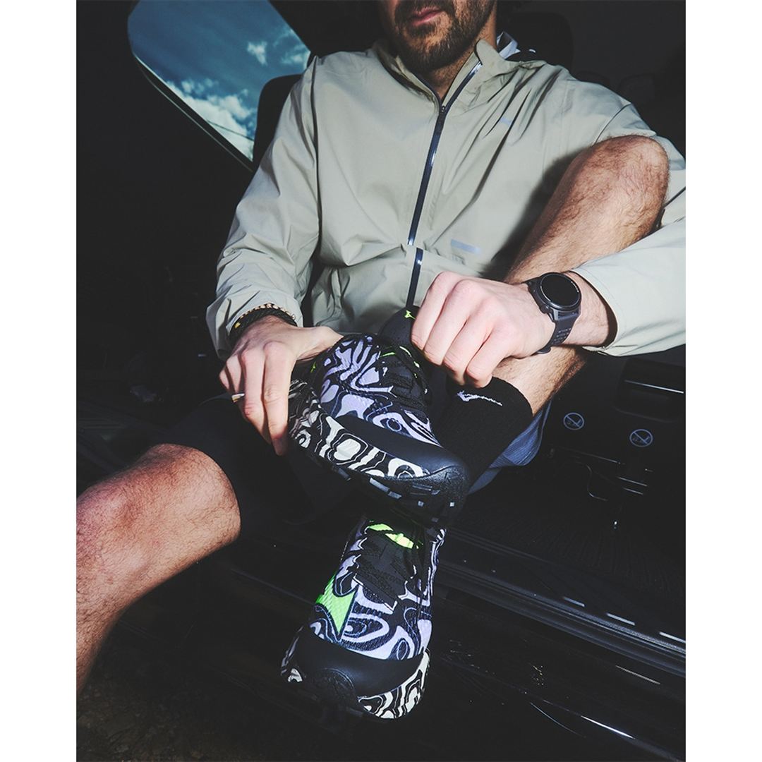【ミズノ直営限定】MIZUNO NEO ACCERA(トレイル) ブラック×イエロー×ホワイト 23.0