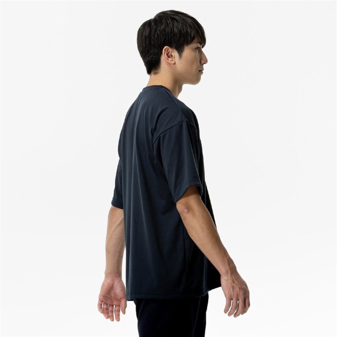 【ミズノ直営限定】Buw League 復刻Tシャツ ネイビー XO