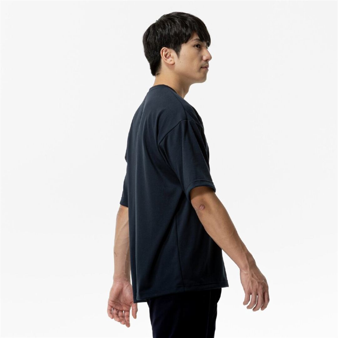 【ミズノ直営限定】Victory Stage 復刻Tシャツ ネイビー XO