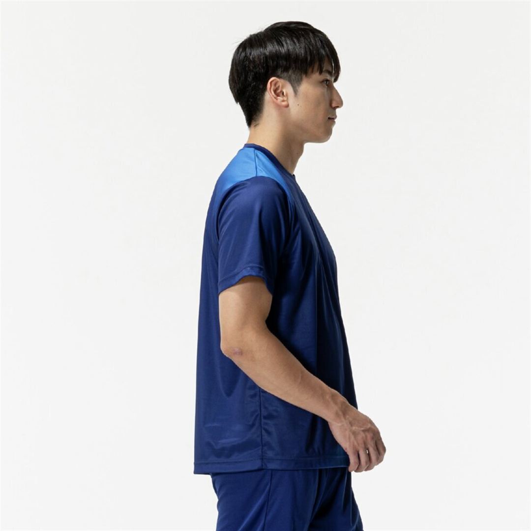 KISHOグラフィックTシャツ パステルネイビー XO