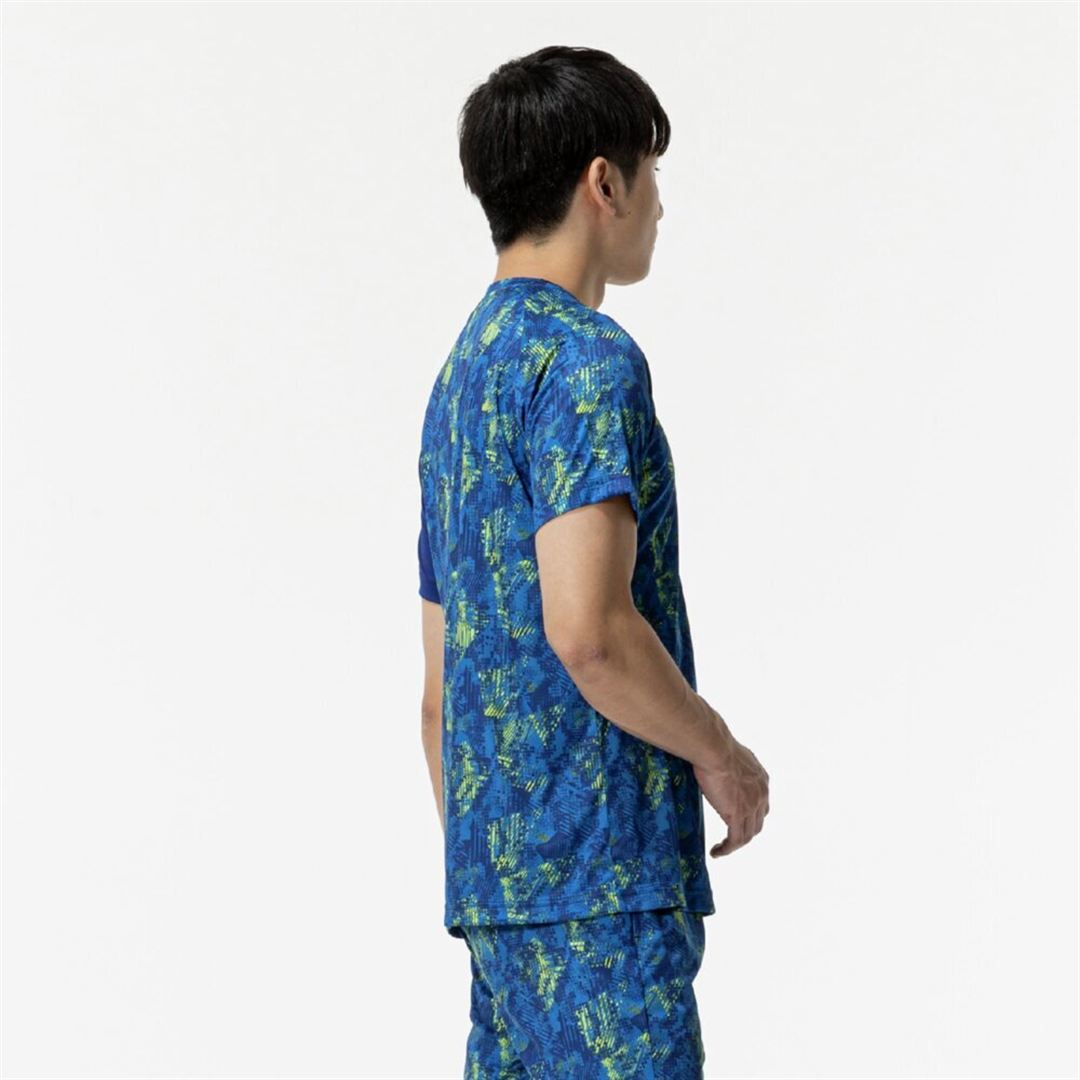グラフィックTシャツ パステルネイビー M