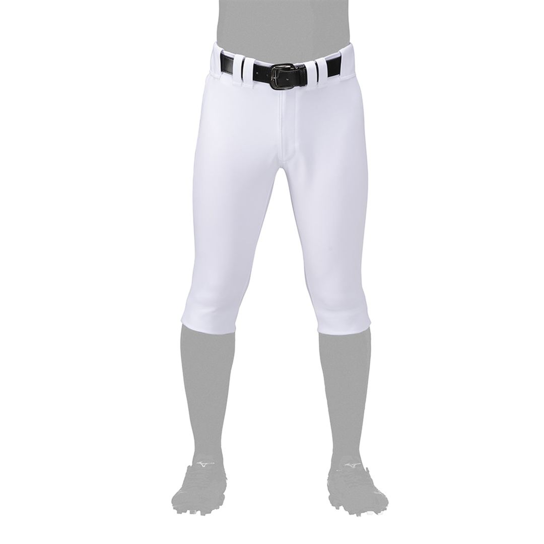 【ミズノ直営限定／ミズノプロ】強伸 ストレッチパンツ／ショートフィットタイプ ホワイト S