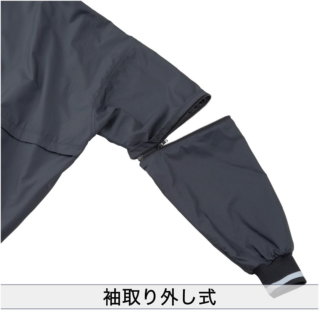 リトルシニア審判員用ハーフジップジャケット ブラック M