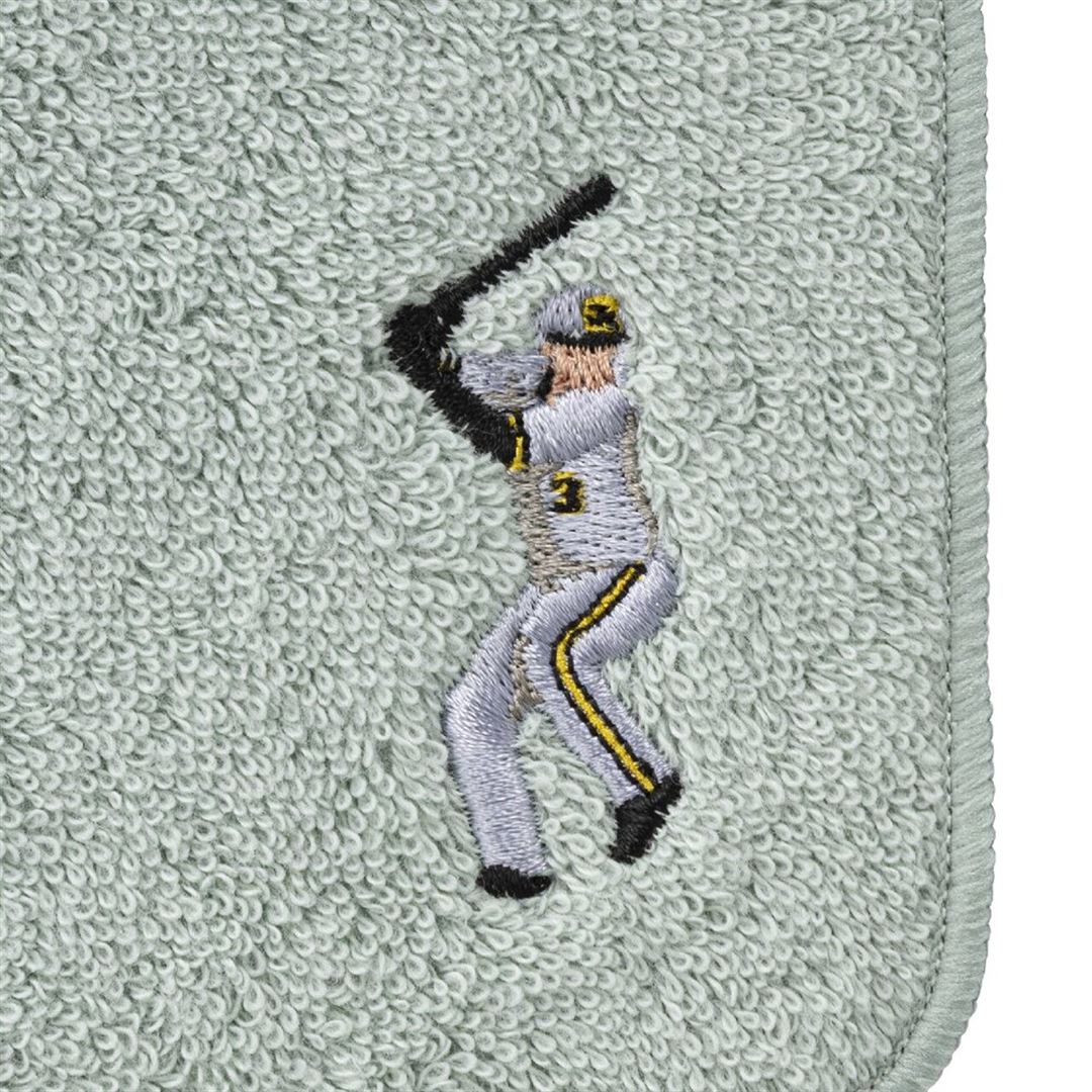 【ミズノ直営限定】阪神タイガース 大山悠輔選手 ハーフハンカチタオル グリーン
