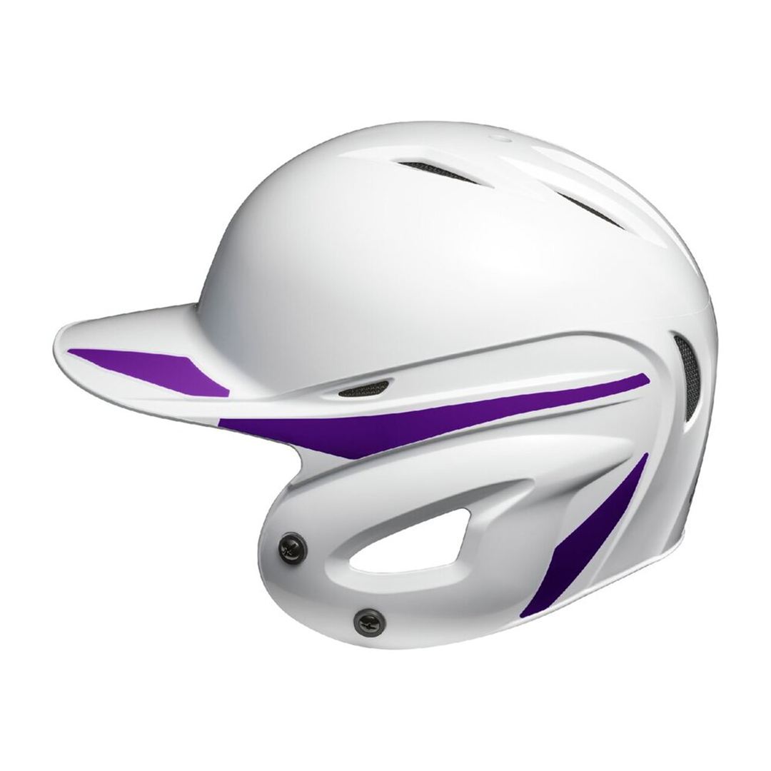 MIZUNO HELMET DECAL(ヘルメットカスタムシール) パープル