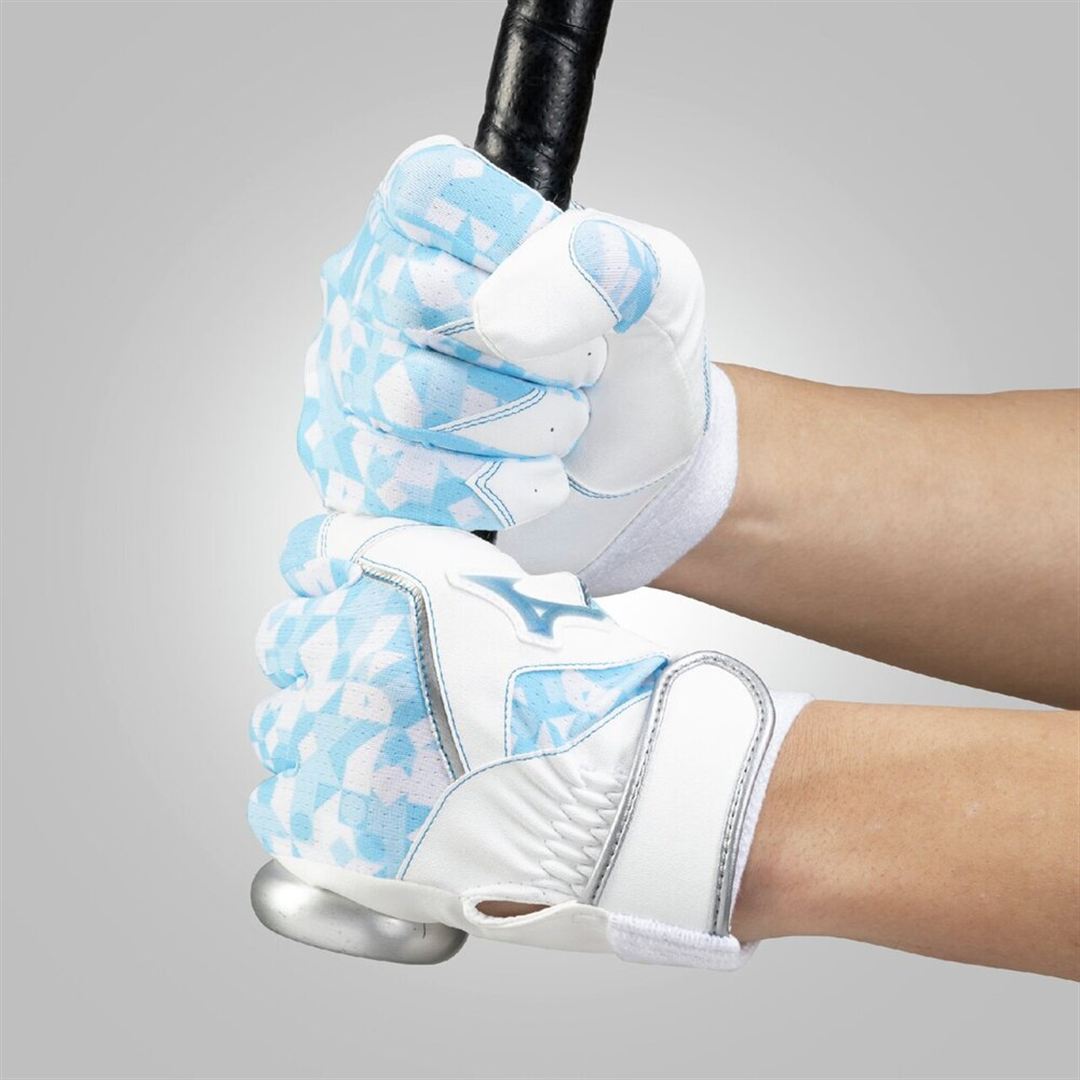 CoolGlove(クールグローブ)【両手用】 ホワイト×ブルー L