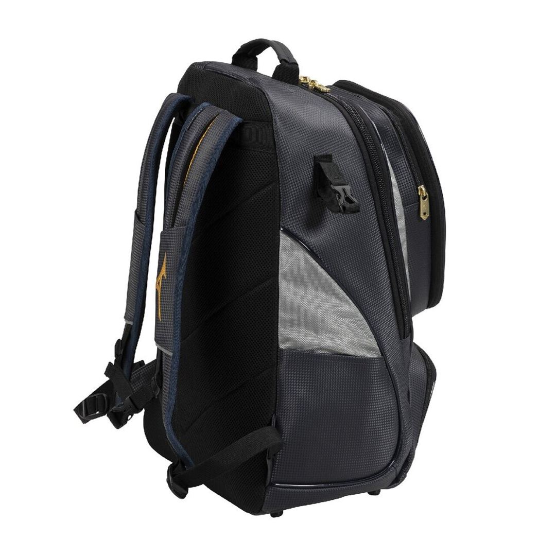 【ミズノプロ】バックパック(40L) 2026セレクションモデル ネイビー×グレー
