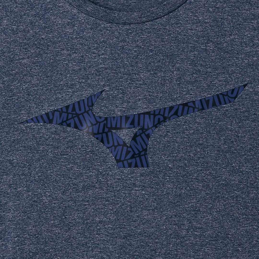 【ミズノ直営限定】半袖Tシャツ ネイビー 150