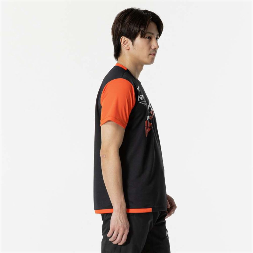 【抗菌防臭／防汚】N-XT Tシャツ ブラック S