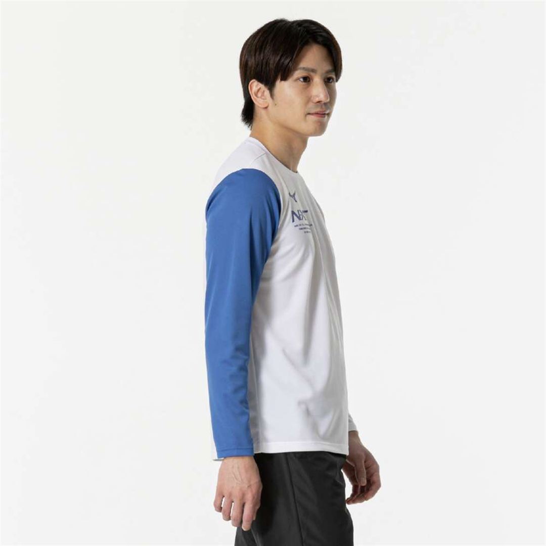 【抗菌防臭／防汚】N-XT Tシャツ(長袖) ホワイト S