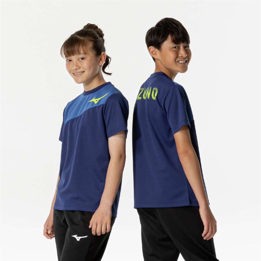 【抗菌防臭／防汚】GACHI Tシャツ エステートブルー 120