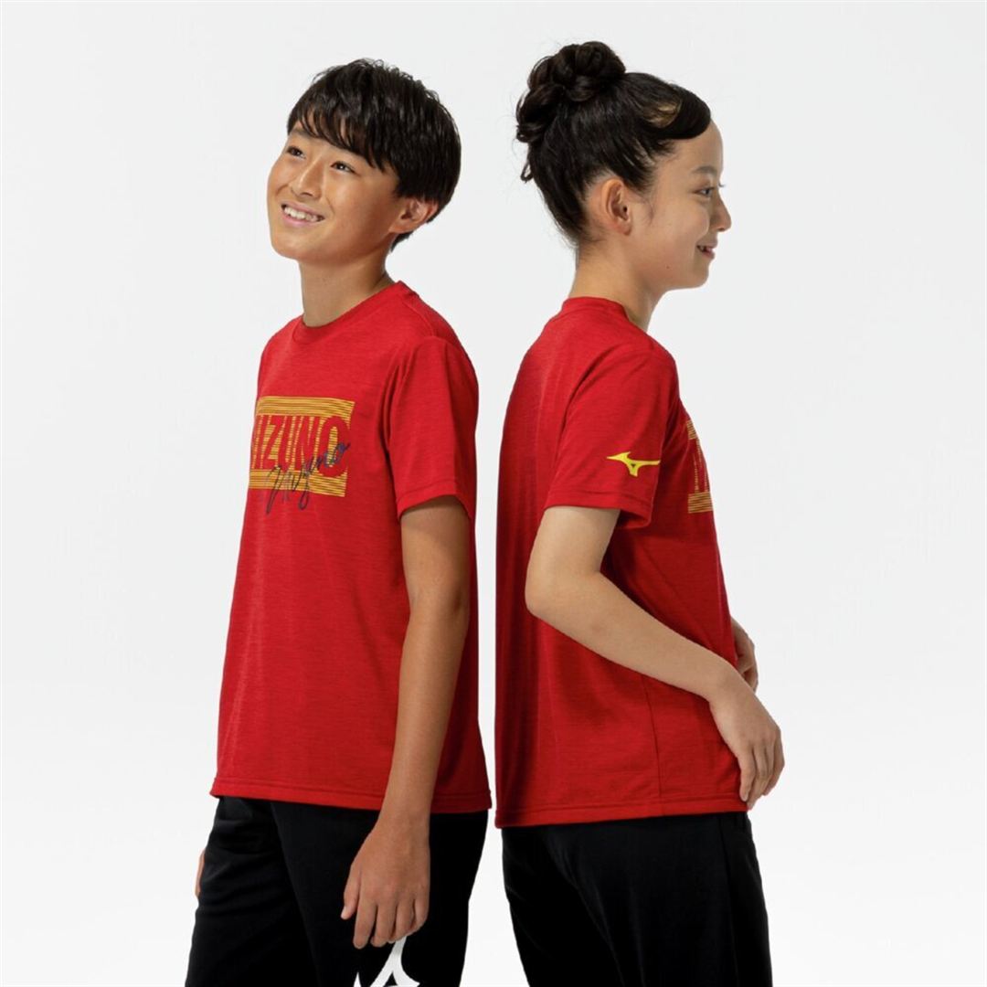 【抗菌防臭／防汚】GACHI Tシャツ ハイリスクレッド 120