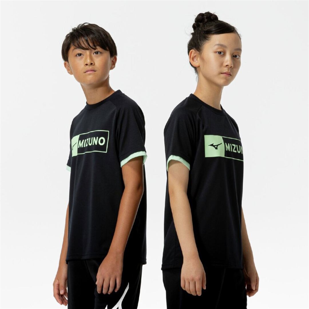 【抗菌防臭／防汚】GACHI Tシャツ ブラック 120