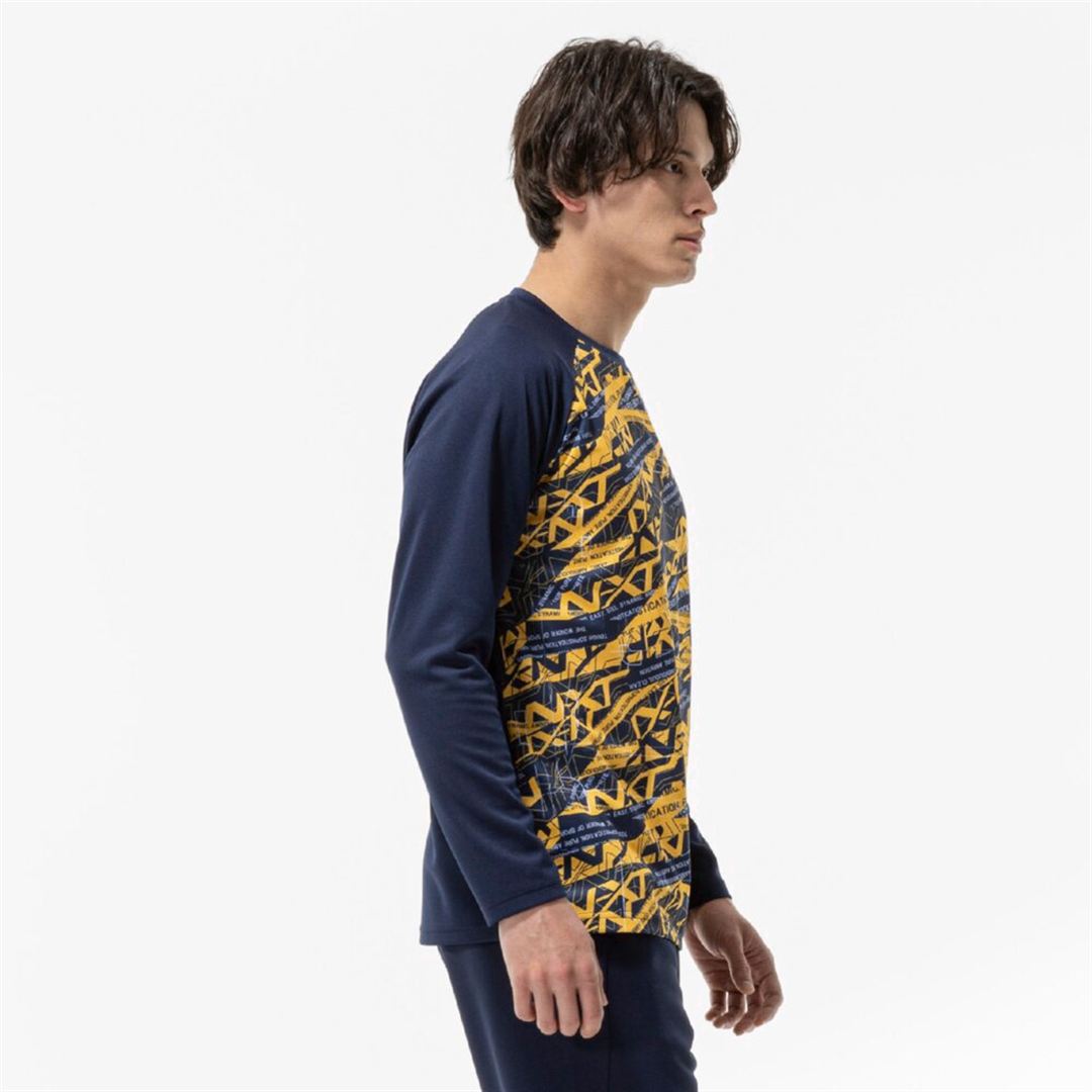 N-XT Tシャツ(長袖) ドレスネイビー S