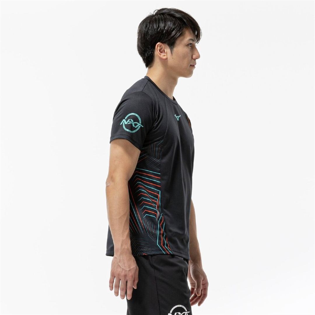 N-XT グラフィックTシャツ ブラック S