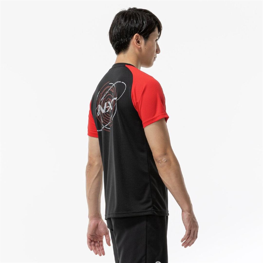 【接触冷感】N-XT アイスタッチTシャツ ブラック XL