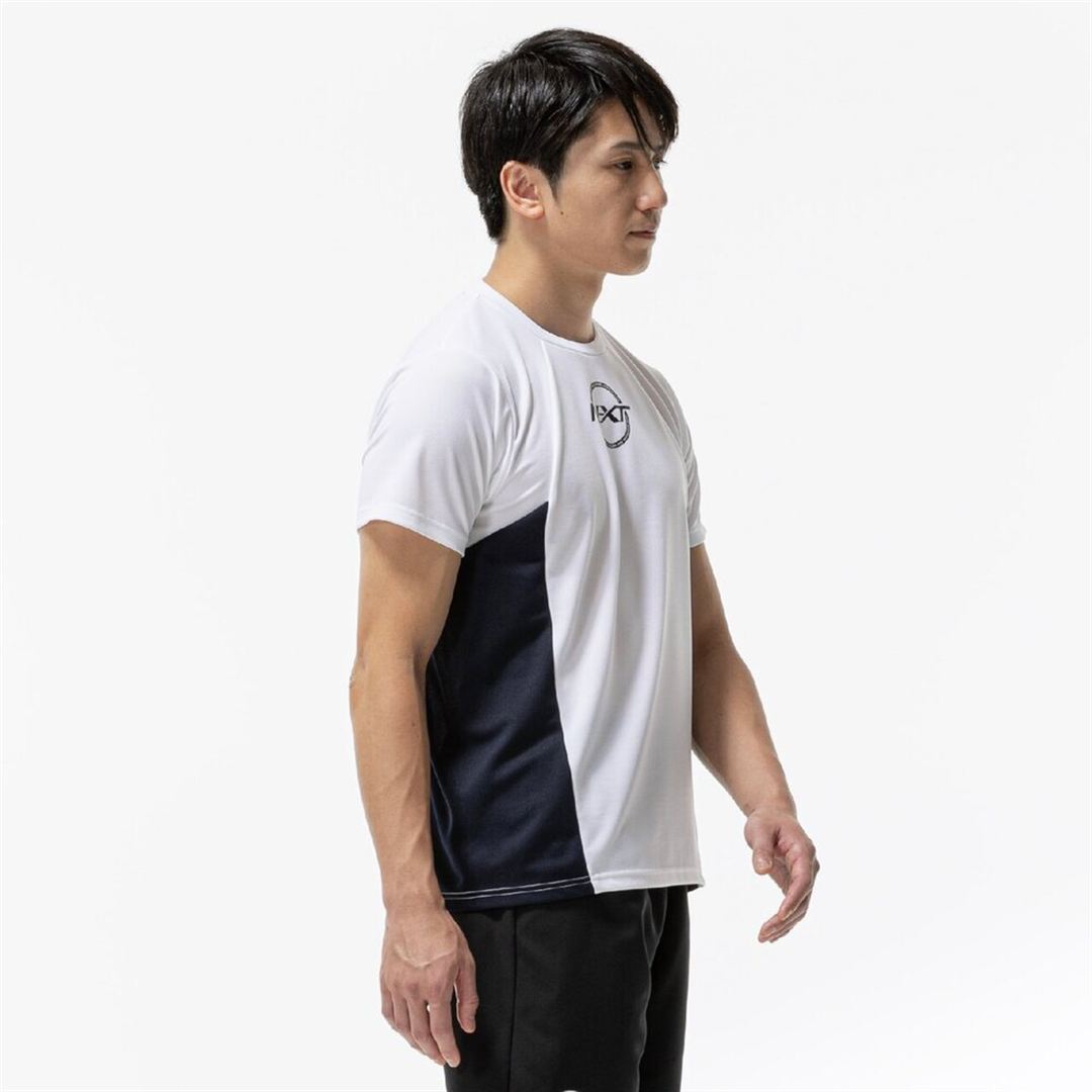 【抗菌防臭／防汚 】N-XT PureHyperTシャツ ホワイト S