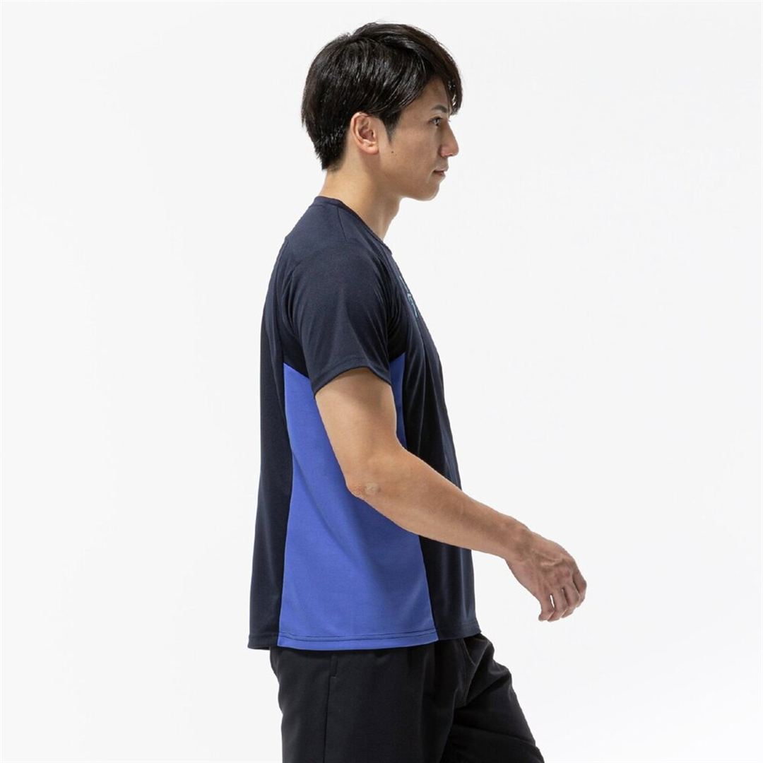 【抗菌防臭／防汚 】N-XT PureHyperTシャツ ディープネイビー XL