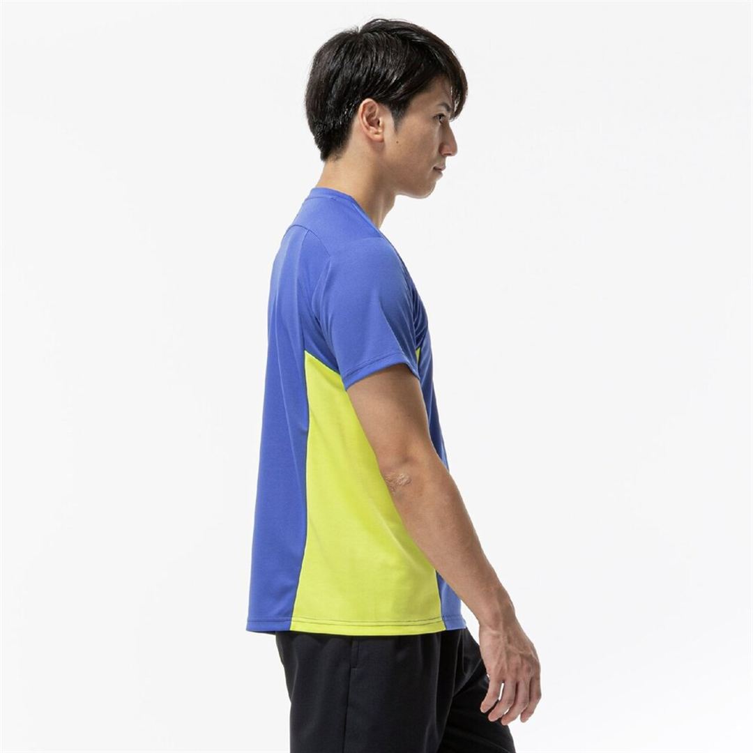 【抗菌防臭／防汚 】N-XT PureHyperTシャツ ダズリングブルー XL