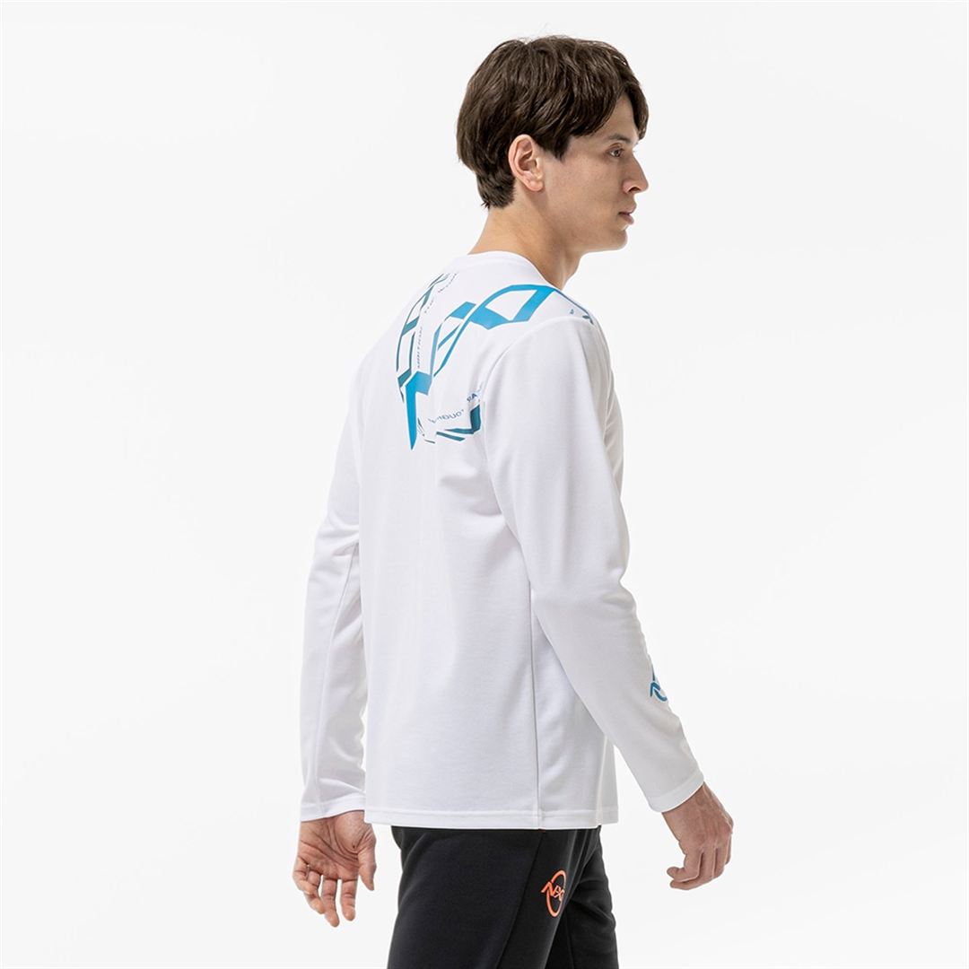 【抗菌防臭／防汚】N-XT Tシャツ(長袖) ホワイト XL