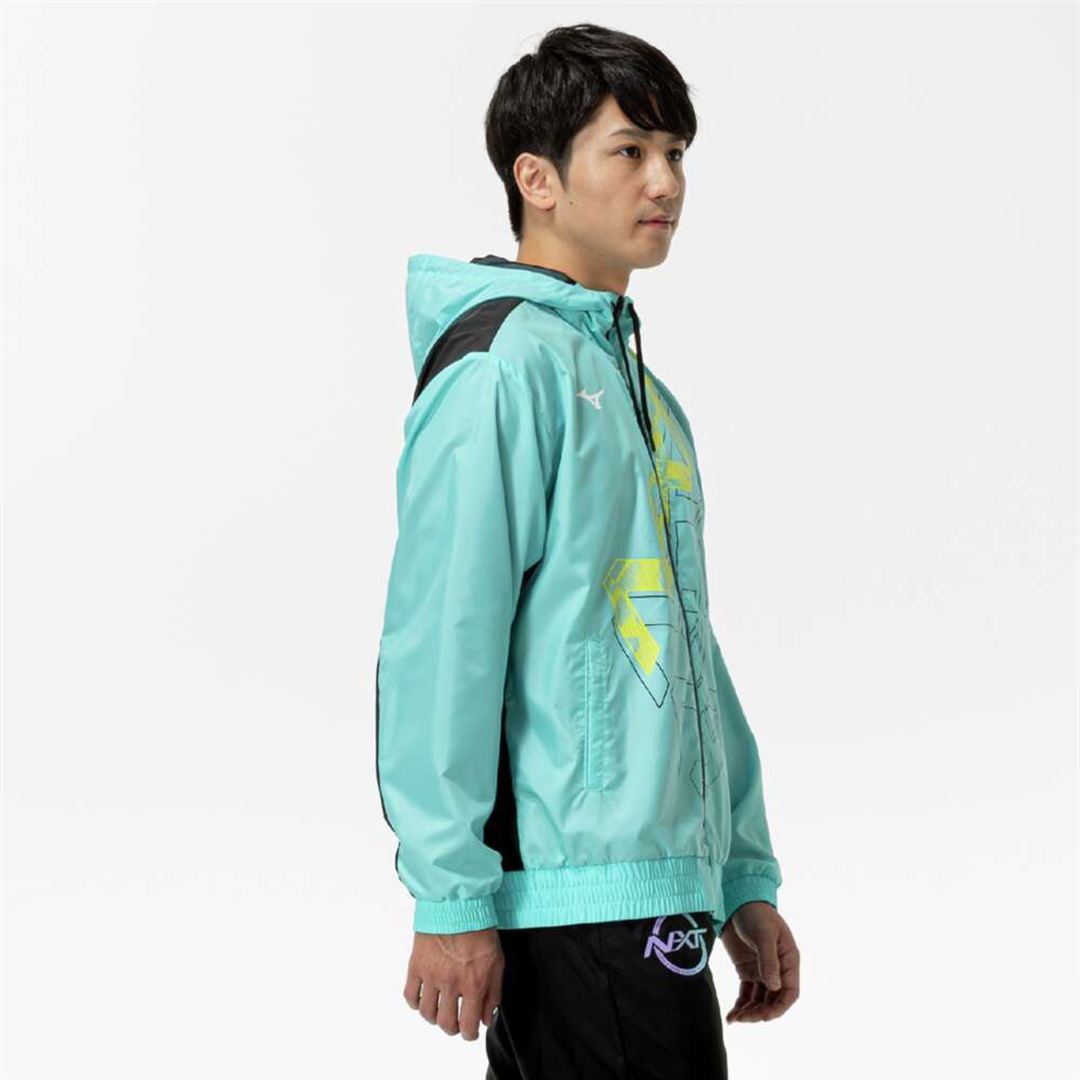 N-XT ウィンドブレーカージャケット ブルーラディアンス 2XL