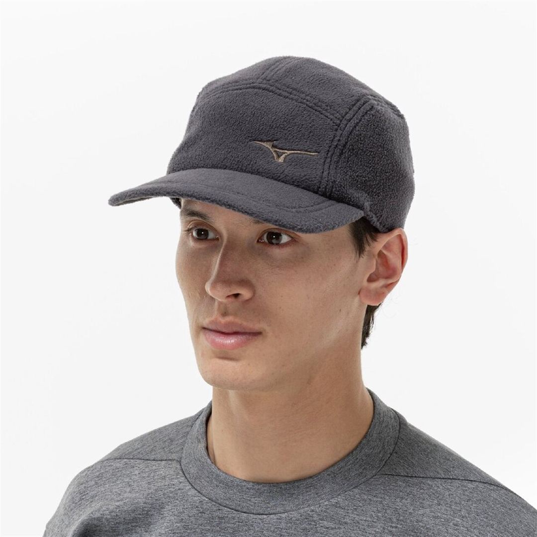 耳当て付きプルーフフリースキャップ ブラック 55-60